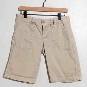 Aeropostal Tan Bermuda Shorts